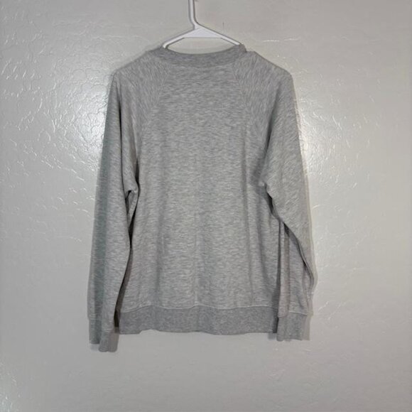 Anthropologie Sweatshirt Womens Small Gray Saddle Up Rope Graphic NWT - Picture 6 of 8
